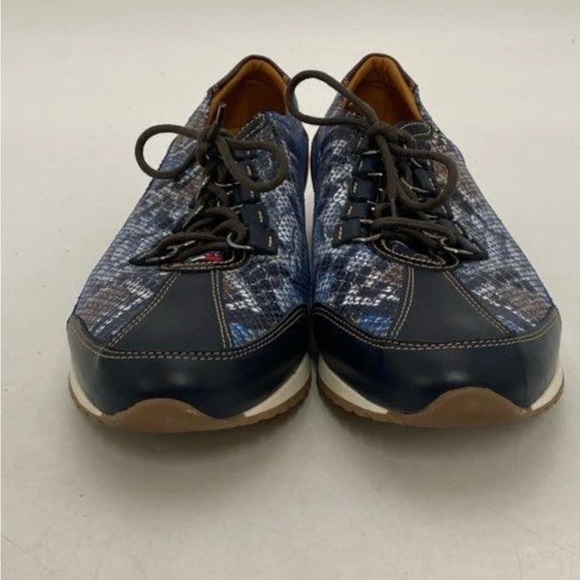 anel Other - Men's Blue Patterned Sneakers